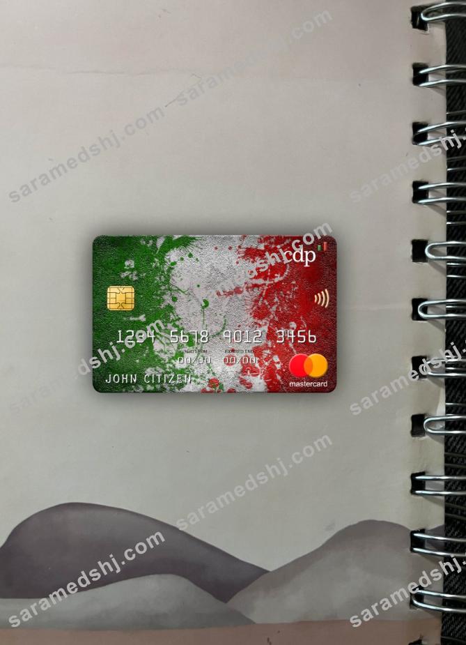 Italy Cassa Depositi e Prestiti bank mastercard photolook front
